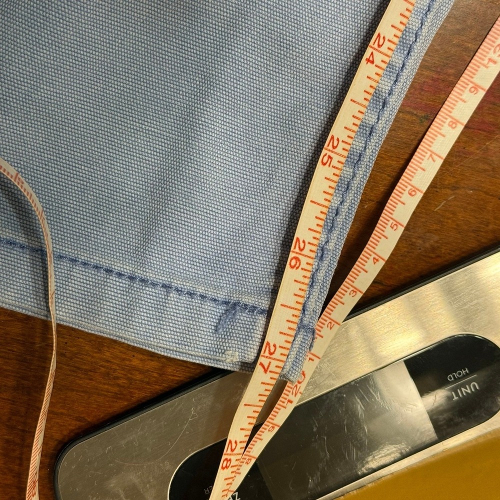 Anthropology x Pilcro‎ The Wanderer Light Blue Chambray Pants Size 31 Relaxed - Picture 15 of 16